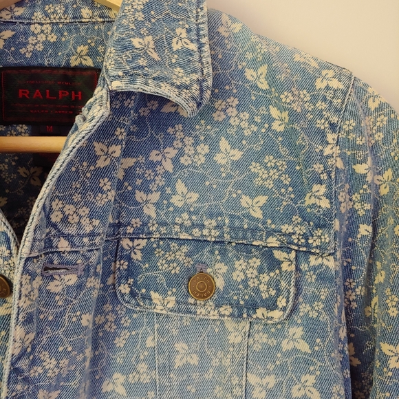 Ralph Ralph Lauren Denim Jacket Vintage Size Medium - Picture 6 of 13